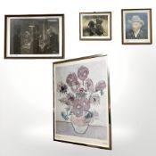 After Vincent Van Gogh : The Potato Eaters, colour print, 68 cm x 48 cm,