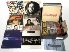 Vinyl LP records and 45 singles to include Bon Jovi, Heart, Michael Jackson, Adam and the Ants,