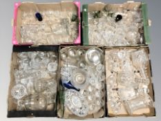 A large quantity of 20th century drinking glasses etc (one pallet)