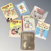 A group of volumes including 'The Ingoldsby Legends or Mirth and Marvels' by Thomas Ingoldsby,