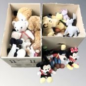 A quantity of modern teddy bears, soft toys, etc.
