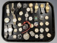 Gent's wristwatches including Seiko, Roamer, Avia,