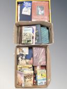 Assorted antiquarian and modern volumes including some of automobile interest, etc.