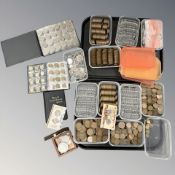 A large quantity of Victorian pennies and half pennies,