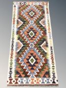 A Chobi Kilim runner,
