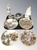 A group of collectors plates including Royal Doulton, Crown Staffordshire, etc,