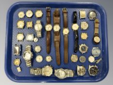 Gent's wristwatches including Everite, Roamer, Avia,