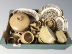 A quantity of Denby and Langley stoneware tablewares.