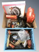 Model railway components including electrically operated turn table, Triang items,