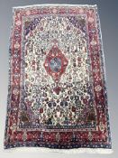 A Moud rug, Iran, 171 cm x 109 cm.
