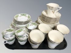 Twenty two pieces of St Michael tea china and a further thirty two pieces of TF&S Limited Golden