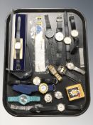 Gent's wristwatches including Pulsar, Lorus, Timex, Ingersoll, etc.
