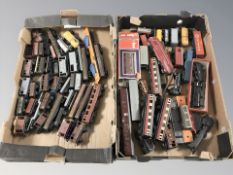 Tin plate and plastic rolling stock : passenger cars,