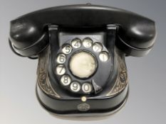 A Bell Telephone Company Bakelite telephone.