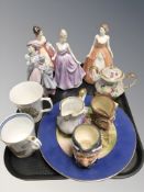 Two Royal Doulton figurines 'Summers Dream' HN4660, 'Southern Belle' HN2229,