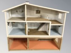 A doll's house, width 71 cm.