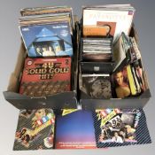 Vinyl LP records and 45 singles to include ABBA, 80's music Tears for Fears,