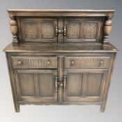 An oak buffet sideboard,