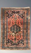 A Hamadan rug, North West Iran,