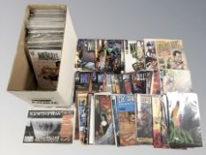 Modern comics including Wild Cats, Survivors, Invasion, Wanted, The Authority, etc.