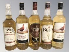 A bottle of Grant's blended scotch whisky family reserve, 1l,