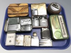 A group of lighters including Ronson.