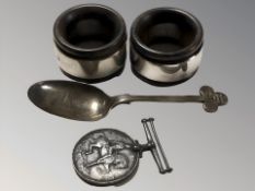 A World War I British War Medal named to 119 PTE. G.