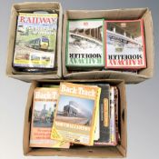 A collection of railway interest magazines and publications,