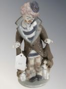 A Lladro figure of a clown No. 5901.