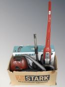 A Bosch vacuum, Meile vacuum and a massager (continental plugs,