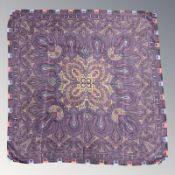 A Liberty & Co silk Paisley shawl or scarf, Made in Italy,
