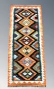 A Chobi Kilim runner,