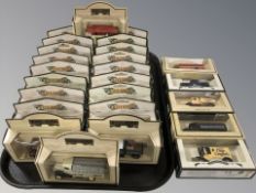 Boxed die cast delivery vans including Lledo etc