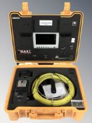 A Dart Systems drain inspection camera, in carry case, with user manual.