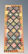 A Chobi Kilim runner,