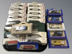 Boxed die cast delivery vans including Days Gone etc