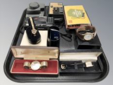 A group of cameras including Kodak,