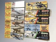 Aircraft scale modelling kits including Aurora,