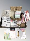 Assorted new photo frames, cards, balloons, etc.