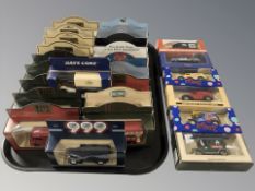 Boxed die cast delivery vans including Days Gone etc