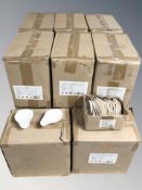 A large quantity of Nova Styl porcelain plates, snack dishes, etc.