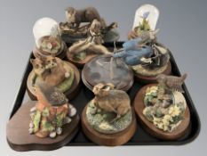 A group of Border Fine Arts and similar figures