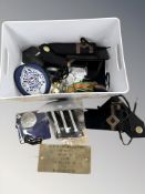 A group of medals, badges, insignia, buttons, etc.