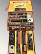 Two Trix Twin Railway tinplate train sets