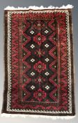 A Balouch rug, Afghanistan, 169 cm x 96 cm.