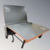 A Teqball table.