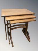A G Plan nest of three tables,