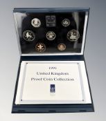 Royal Mint : 1991 United Kingdom Proof Coin Collection, Twenty Years of Decimalisation,