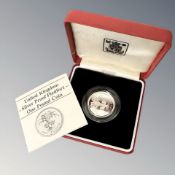 Royal Mint : 1985 United Kingdom Silver Proof Piedfort One Pound Coin, 19g,