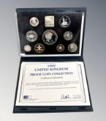 Royal Mint : 1999 United Kingdom Proof Coin Collection,